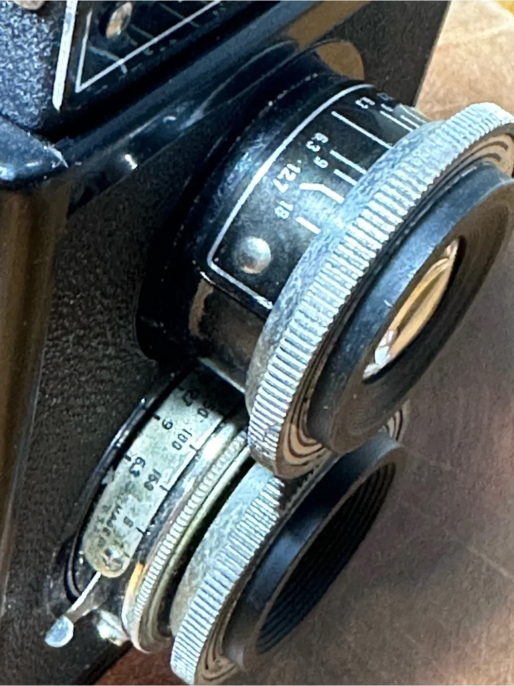 Vintage 1950s Wardflex TLR 120 Film Camera Montgomery Ward